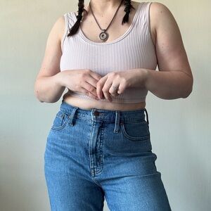 Aerie Lavender Ribbed Bralette